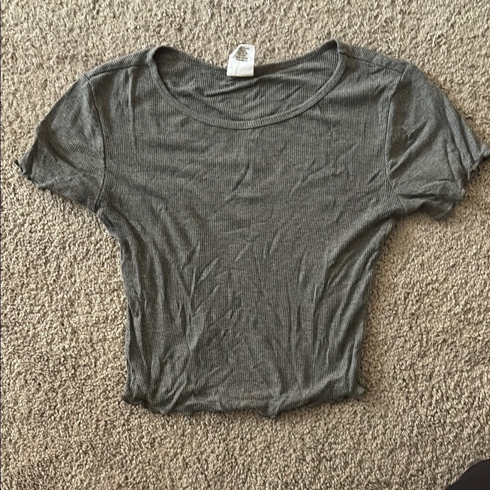 Gray Women's Top
